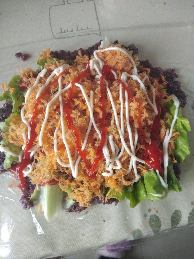 黑米粢饭团