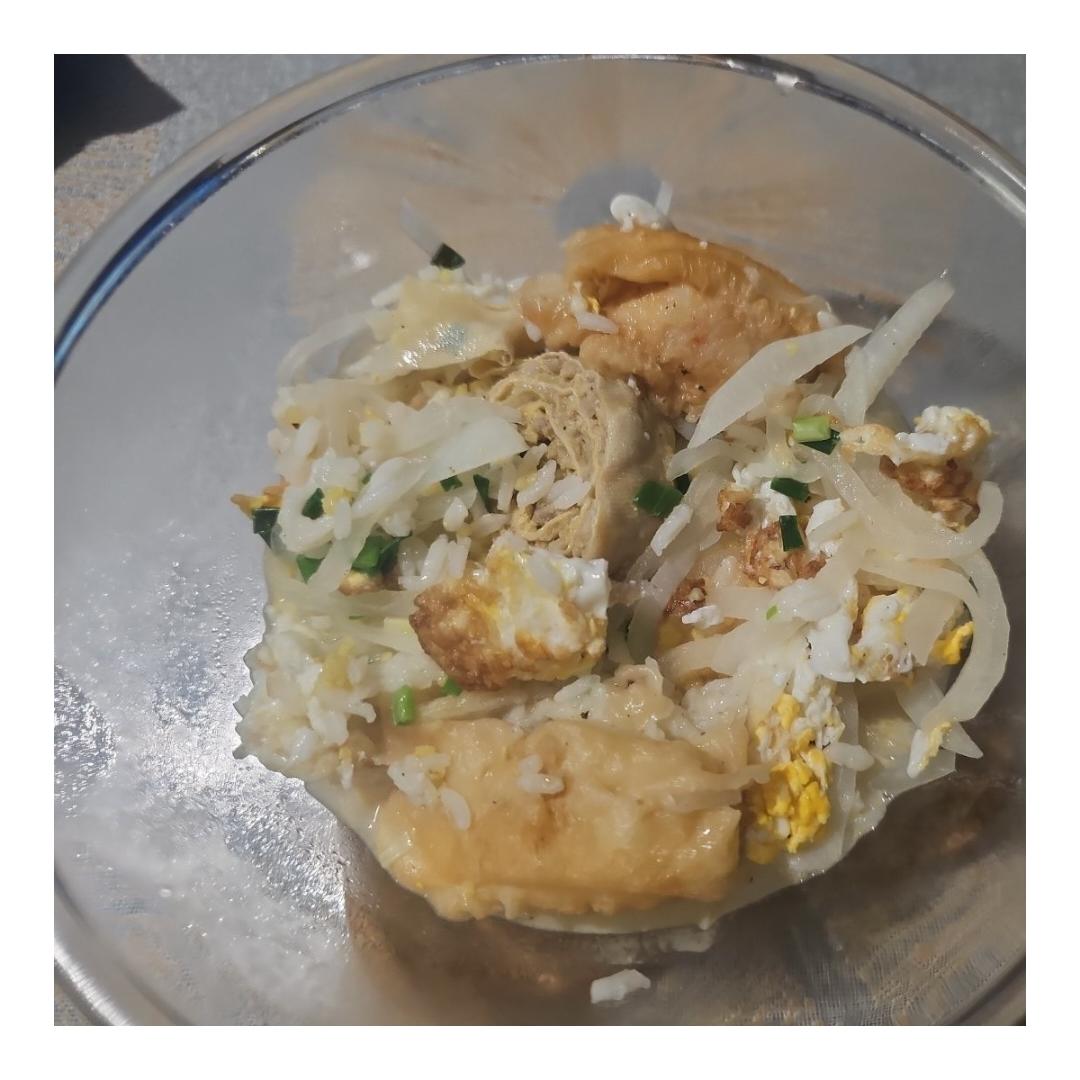 奶白鲜香的萝卜丝煎蛋汤