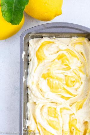柠檬酱面包蛋糕 Lemon curd loft cake的做法 步骤7