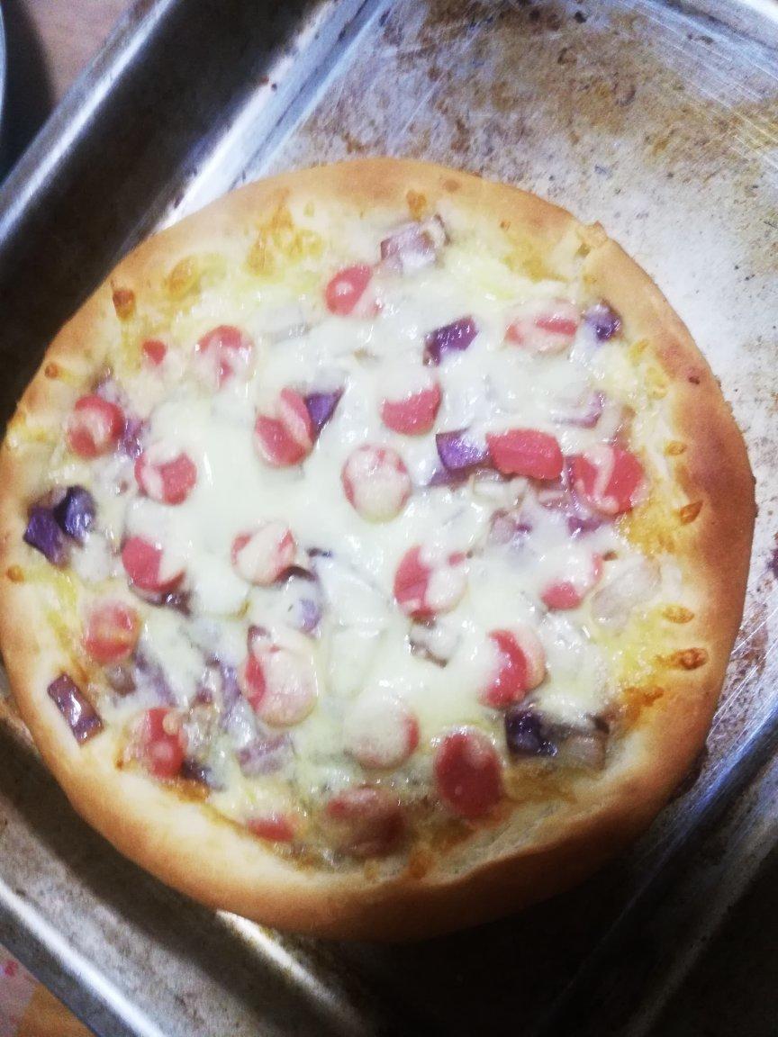 儿子说比BSK好吃的披萨（含披萨酱、饼底做法）