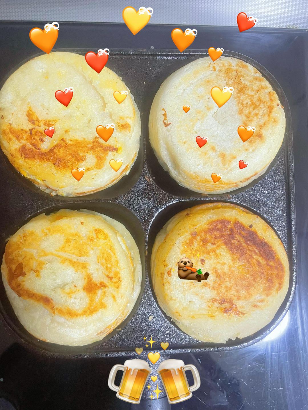 在家也能吃到鸡蛋堡