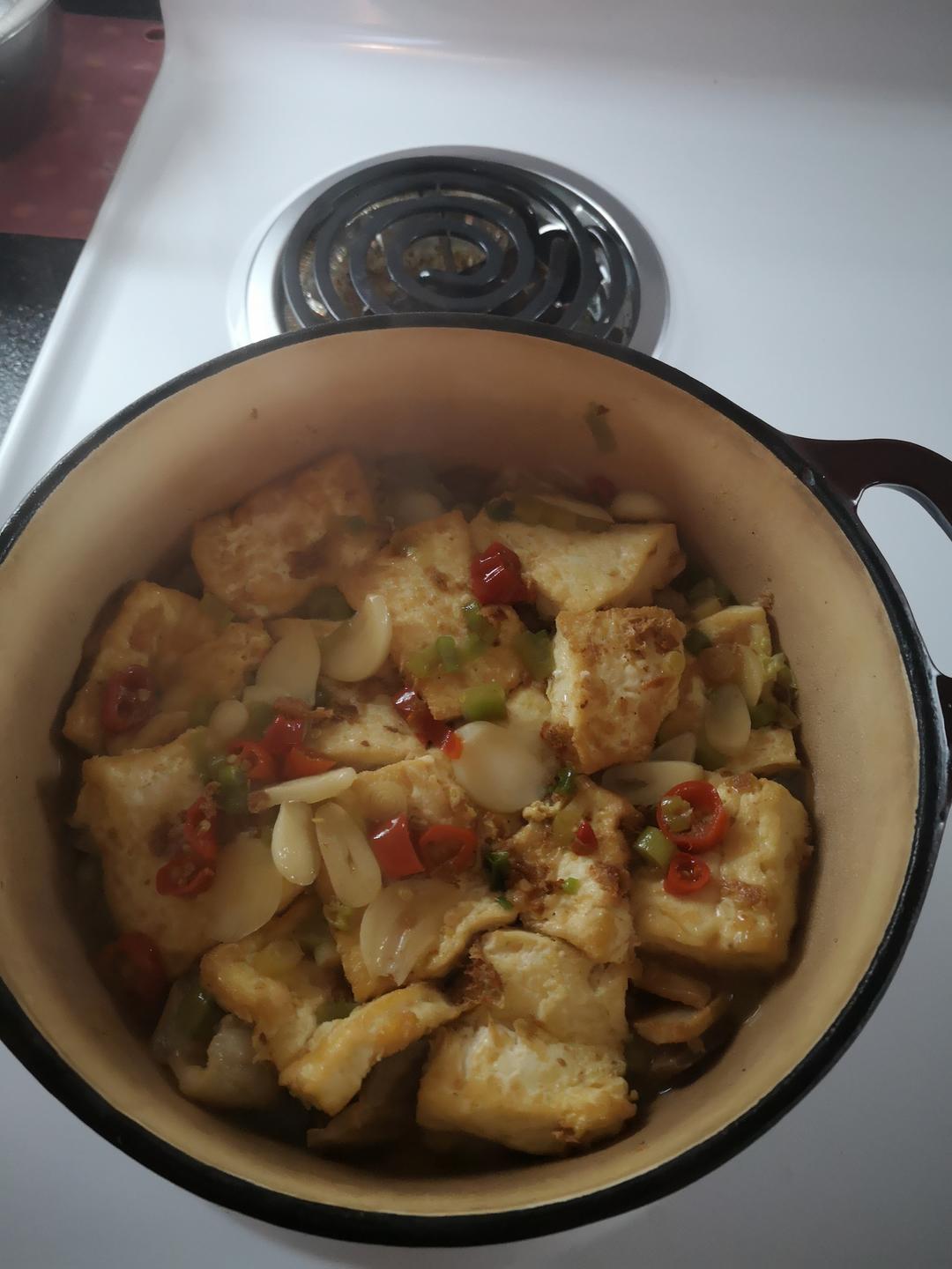 白菜豆腐煲