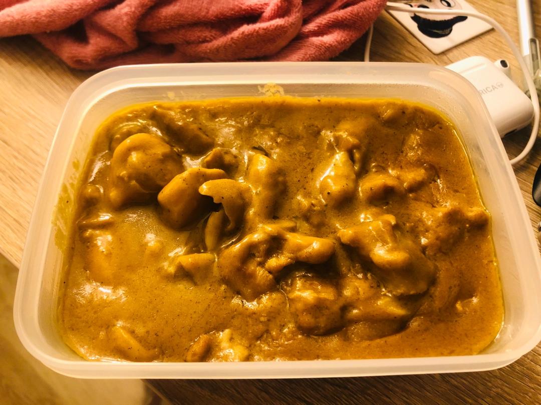 超级浓郁的咖喱椰汁土豆鸡