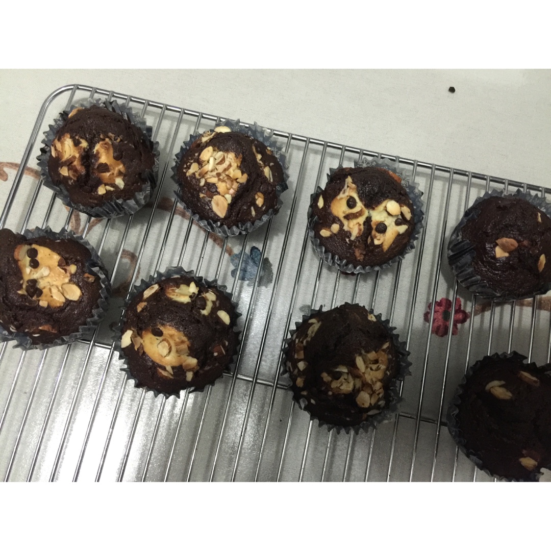 浓情巧克力摩卡马芬<Chocolate Espresso Muffins>