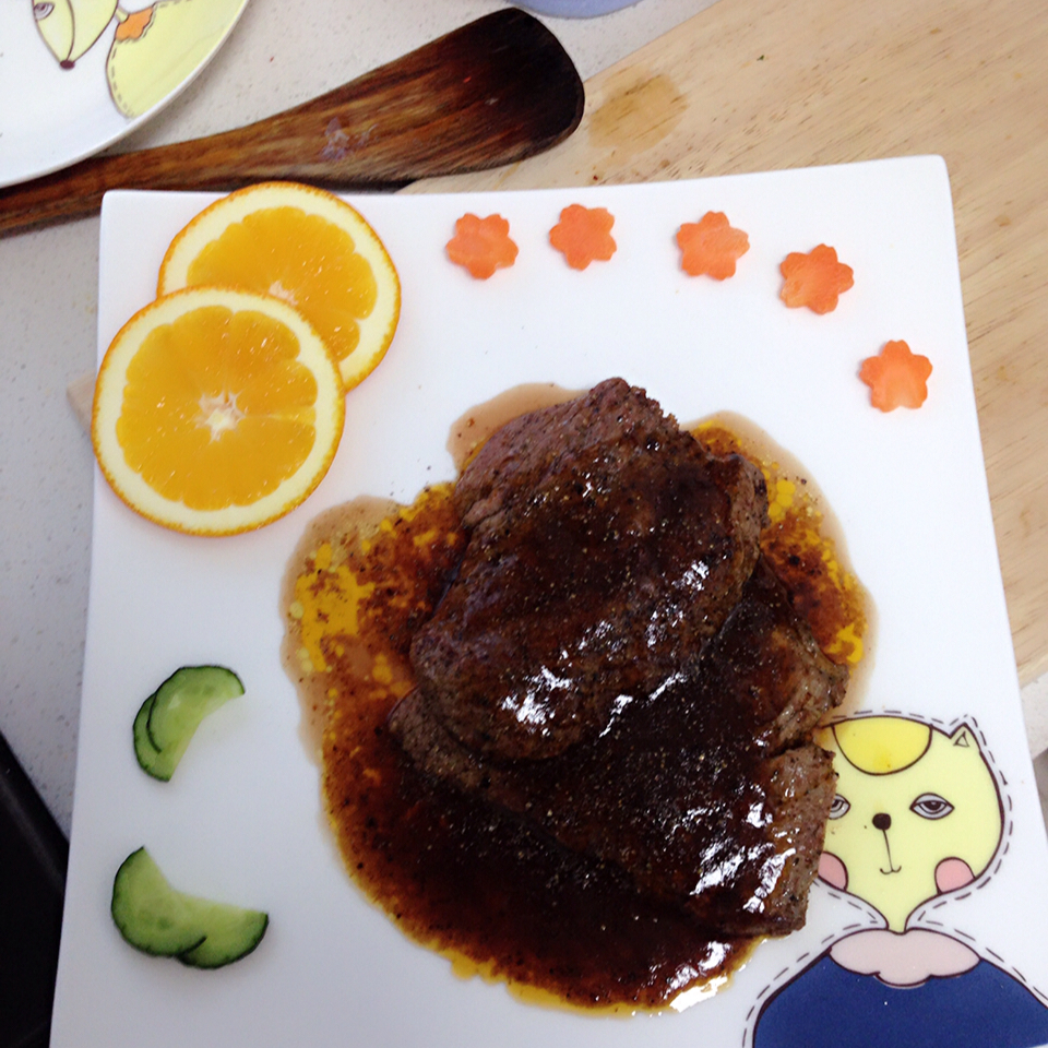 黑椒牛排