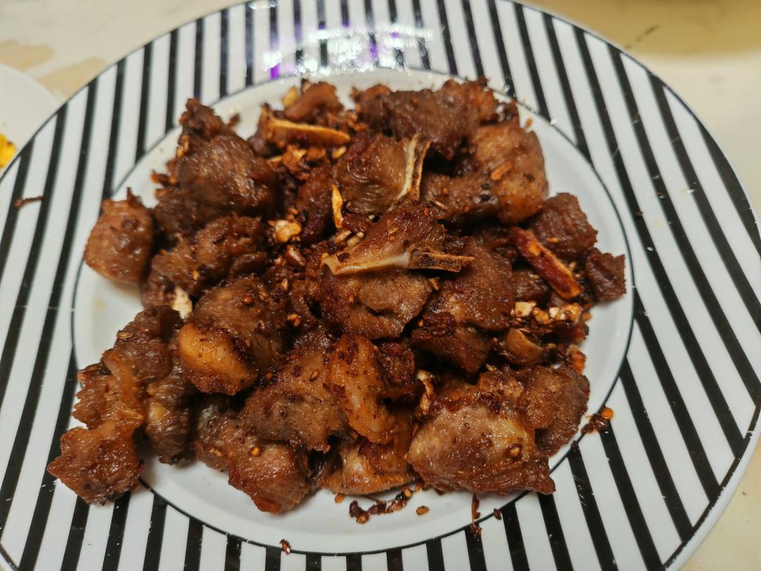 吃不到膻味的比烧烤更好吃的孜然羊肉🐏