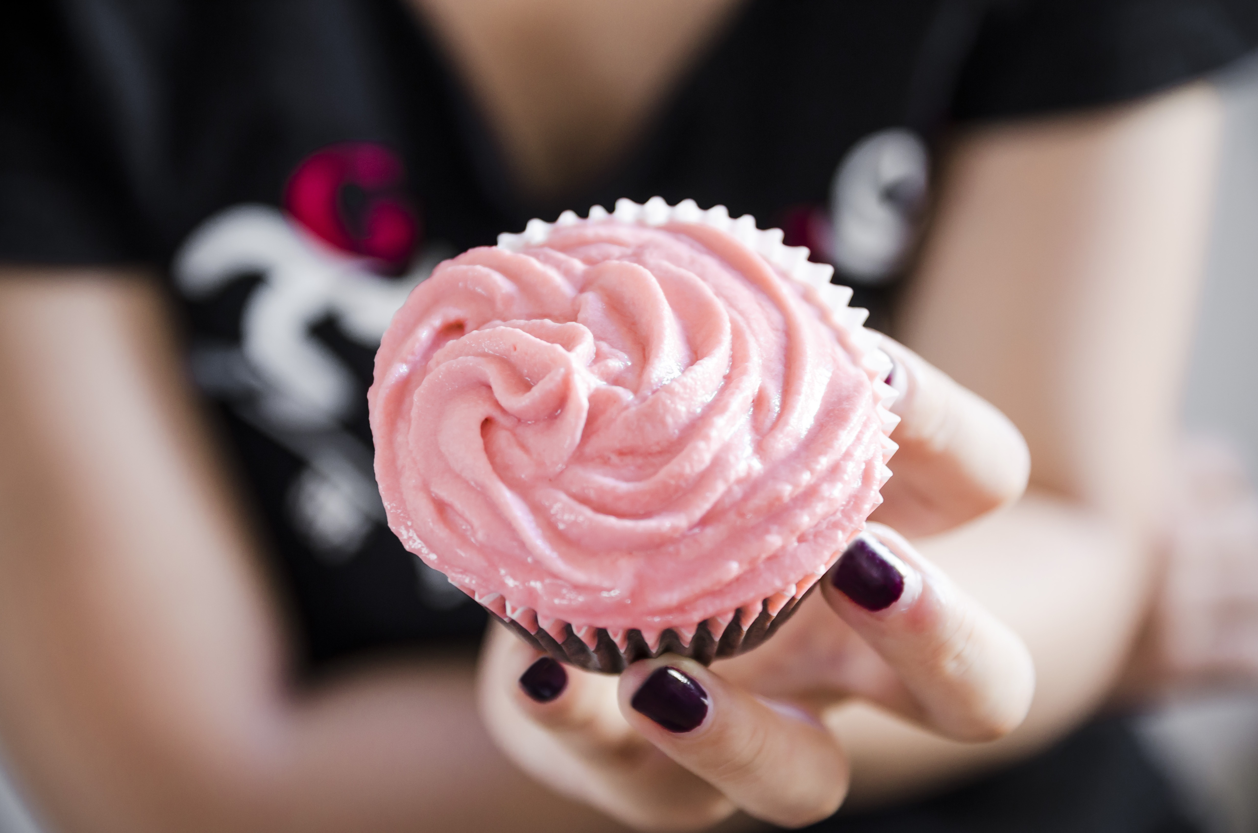 古典巧克力cupcake配马斯卡彭奶油霜