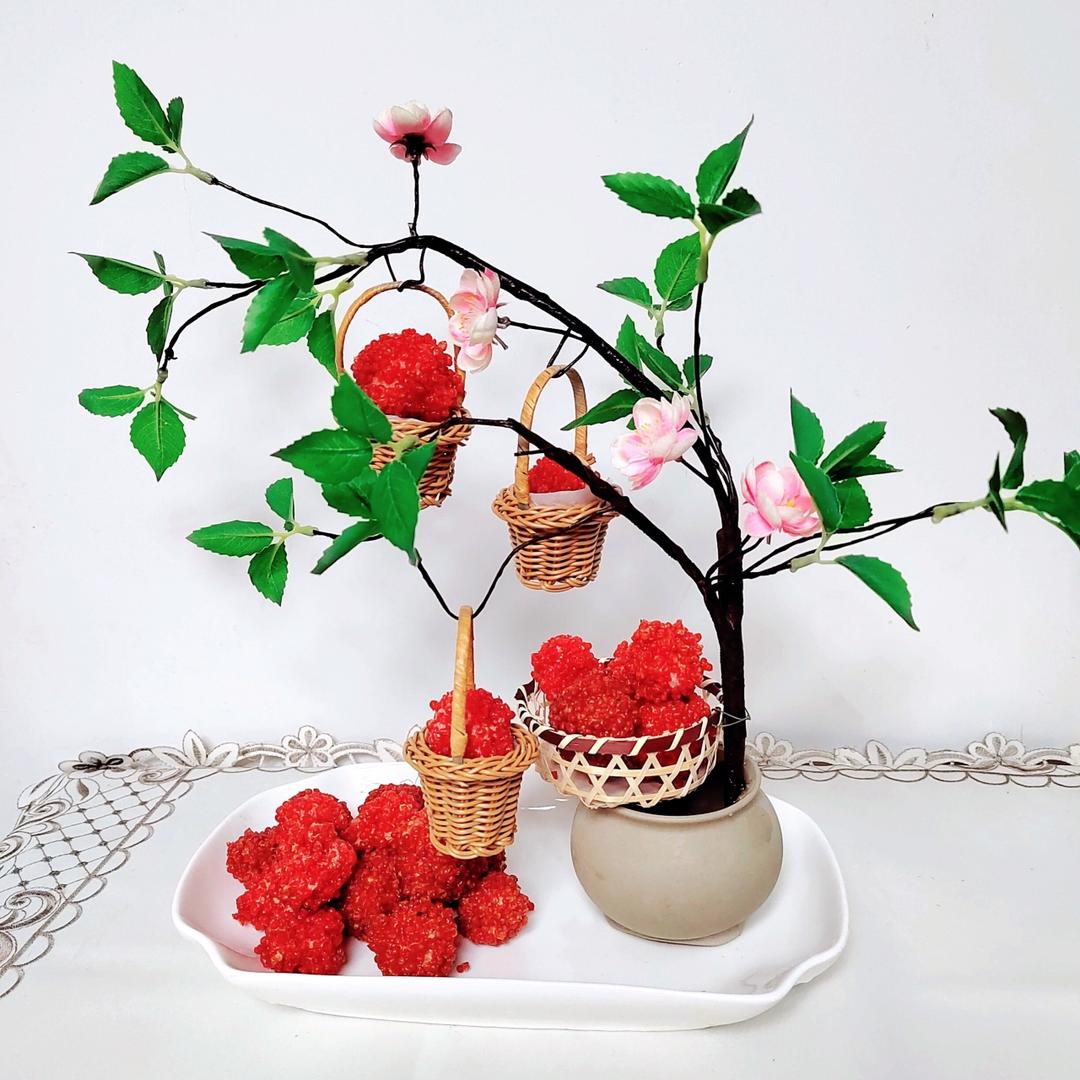 【荔枝芝士虾球】咸鲜浓香假荔枝get