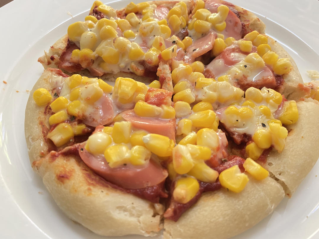 从面团开始自制的快手低脂薄底披萨🍕