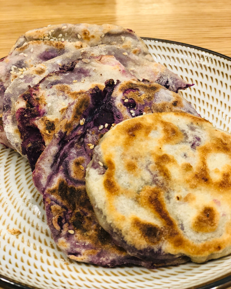 紫薯饼（无油）