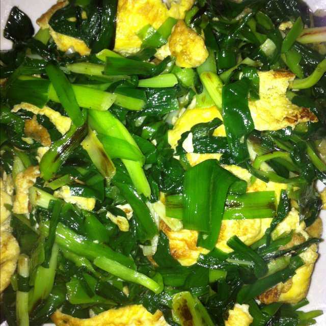 韭菜炒鸡蛋