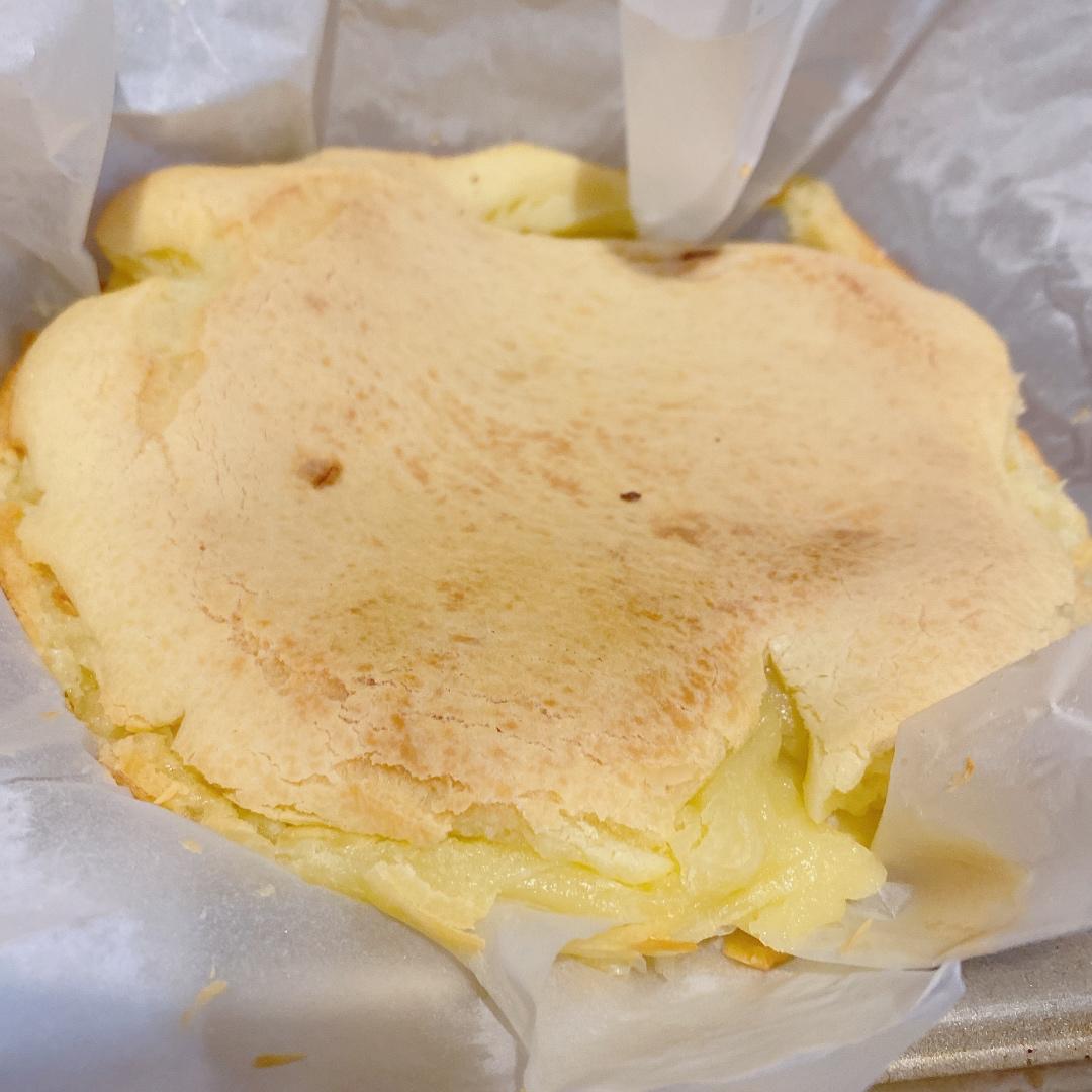 无需揉面‼️只要拌一拌就能做酥掉渣‼️好吃到爆的蔓越莓烤年糕‼