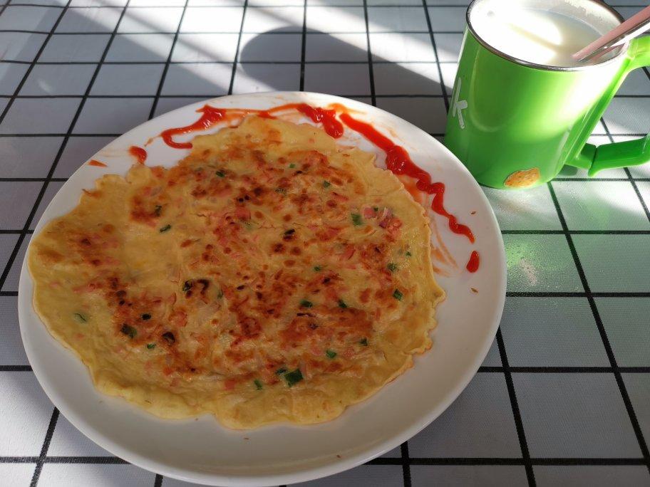 胡萝卜鸡蛋煎饼