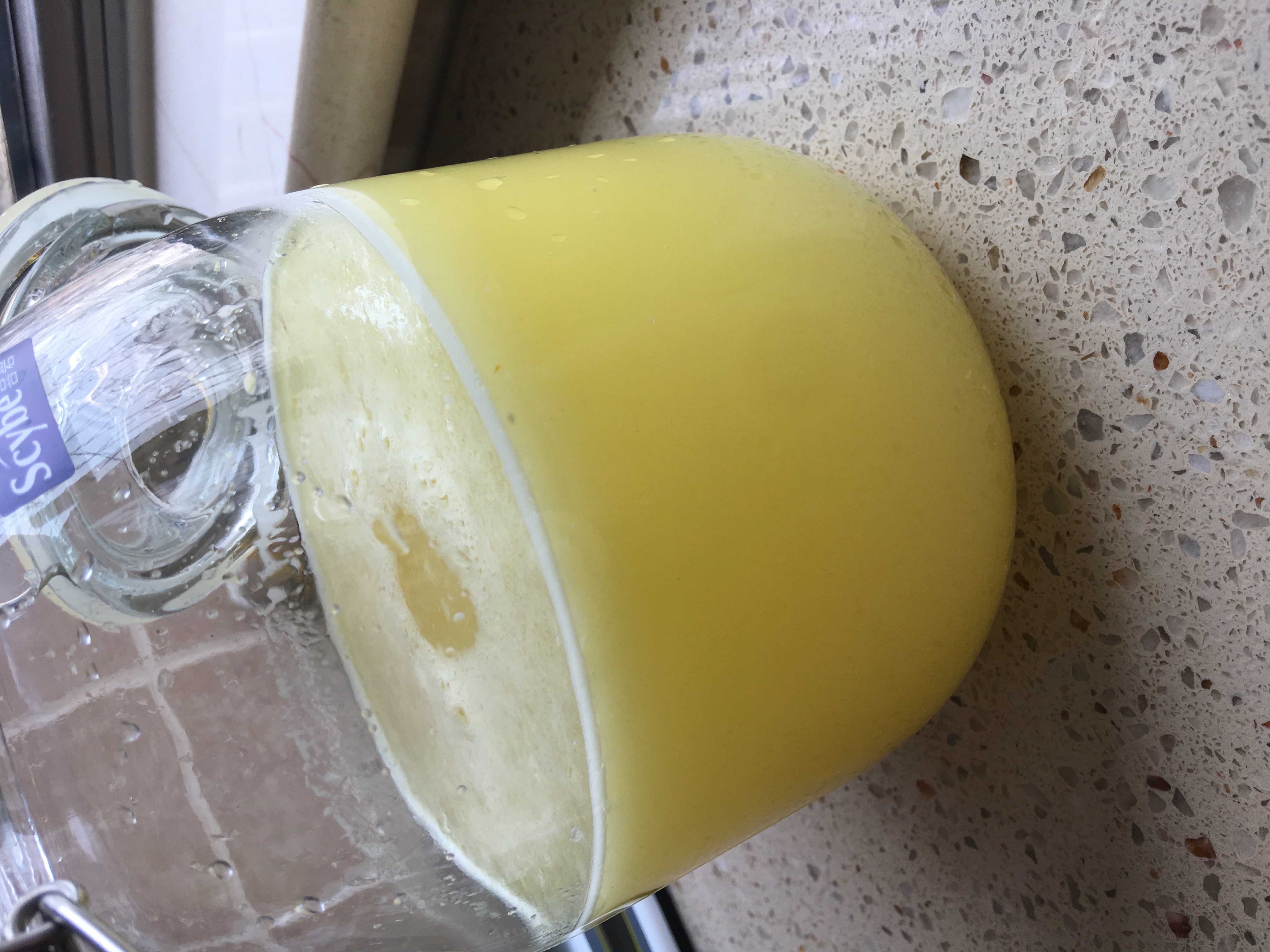 小美版柠檬百香果汁的做法