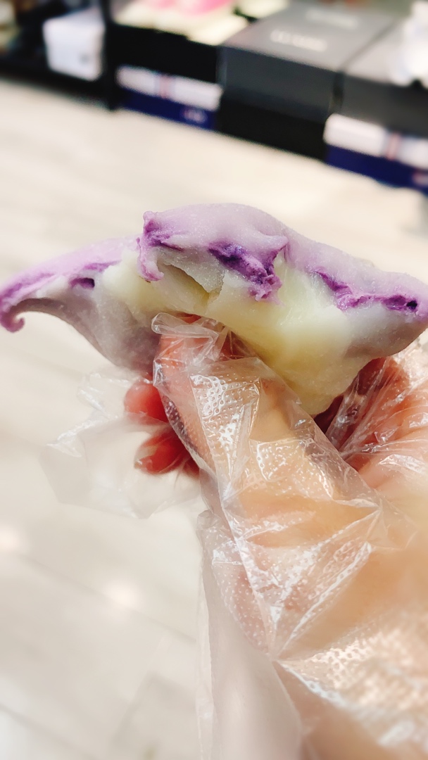 紫薯奶油雪媚娘