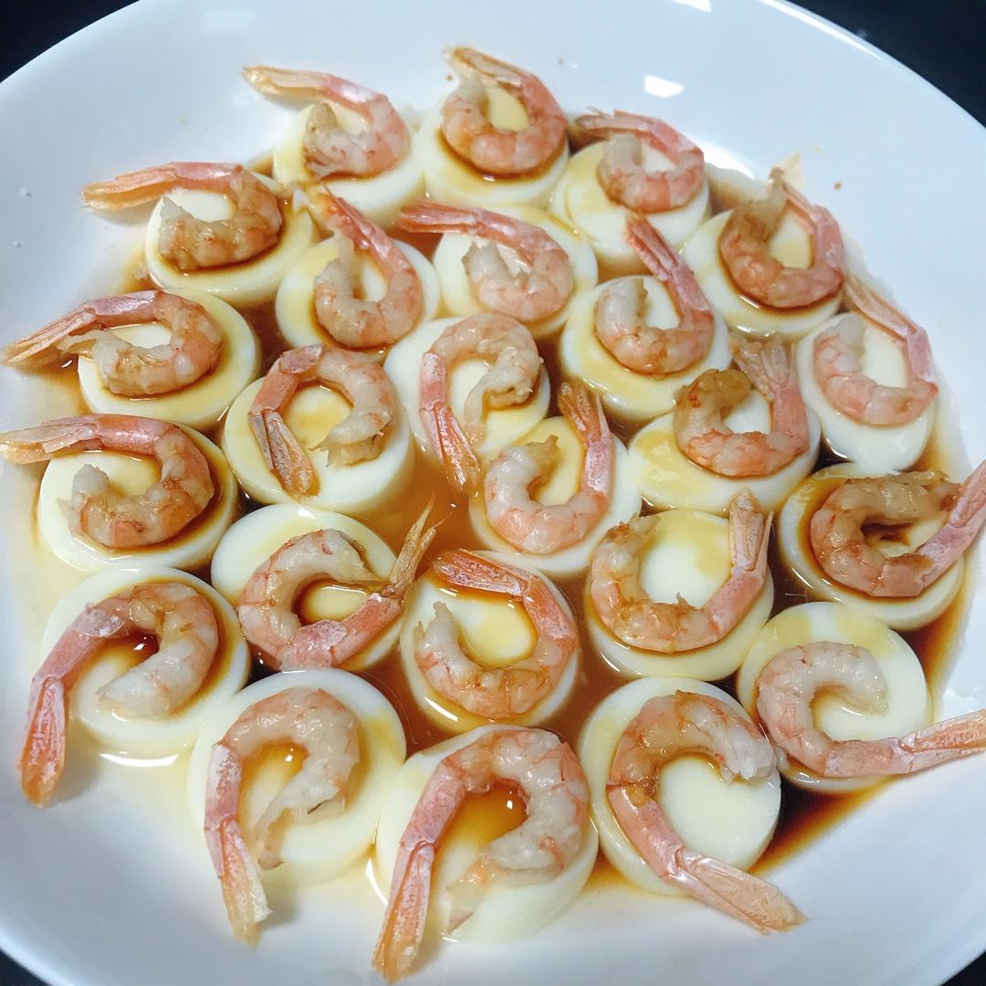日本豆腐蒸虾仁