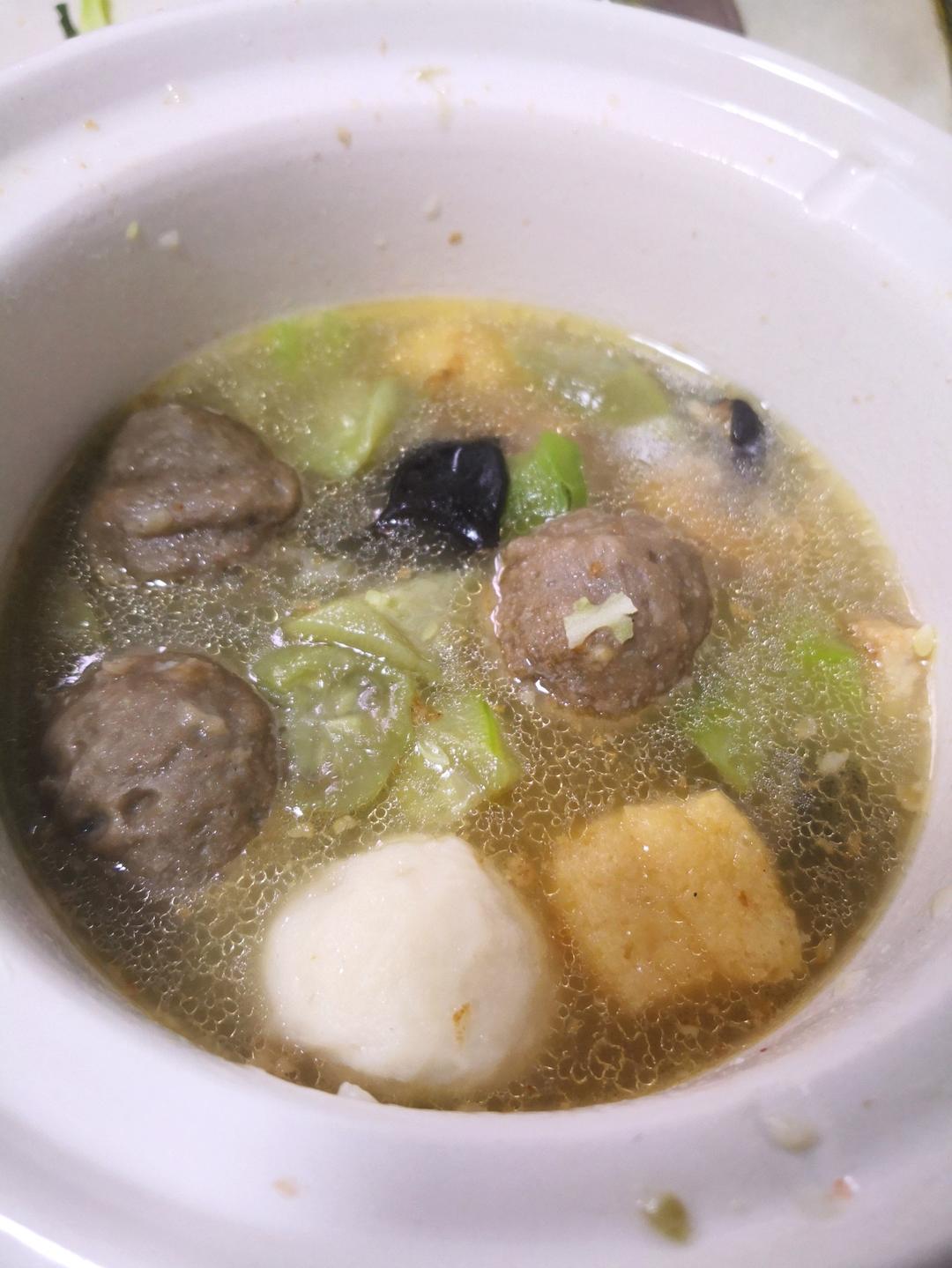 味道鲜美的丝瓜汤