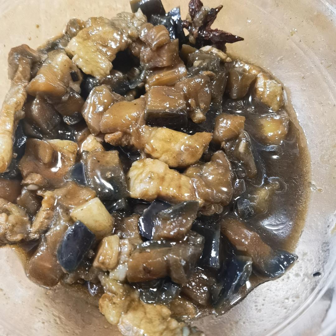 茄丁肉酱打卤面