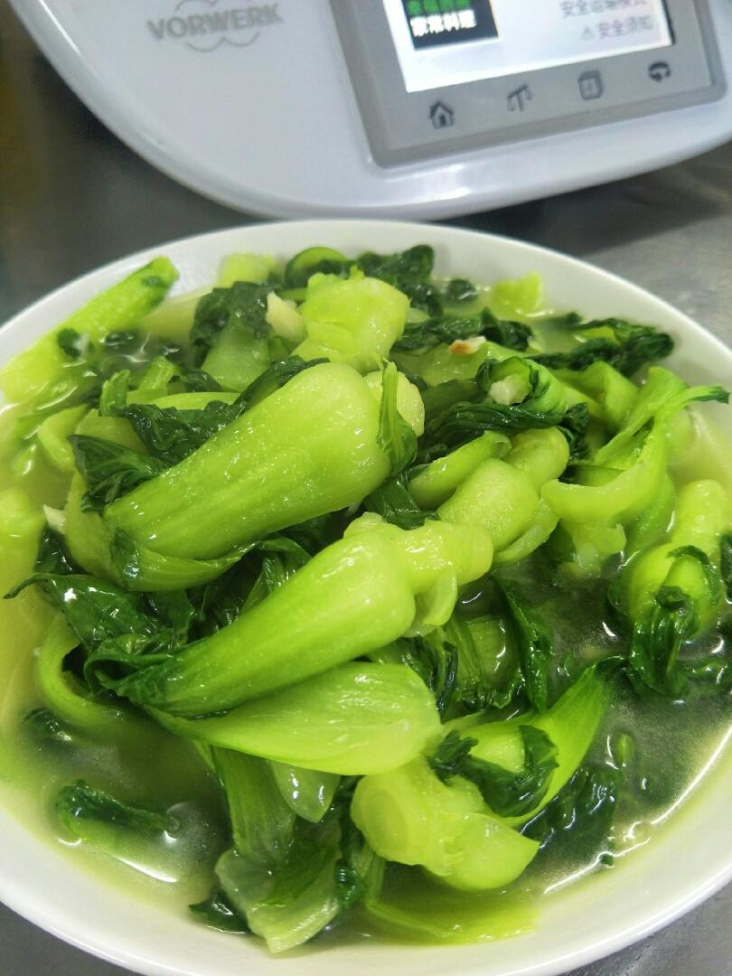 炒大头油菜的做法