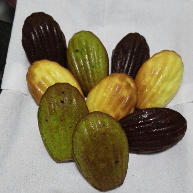 抹茶玛德琳蛋糕