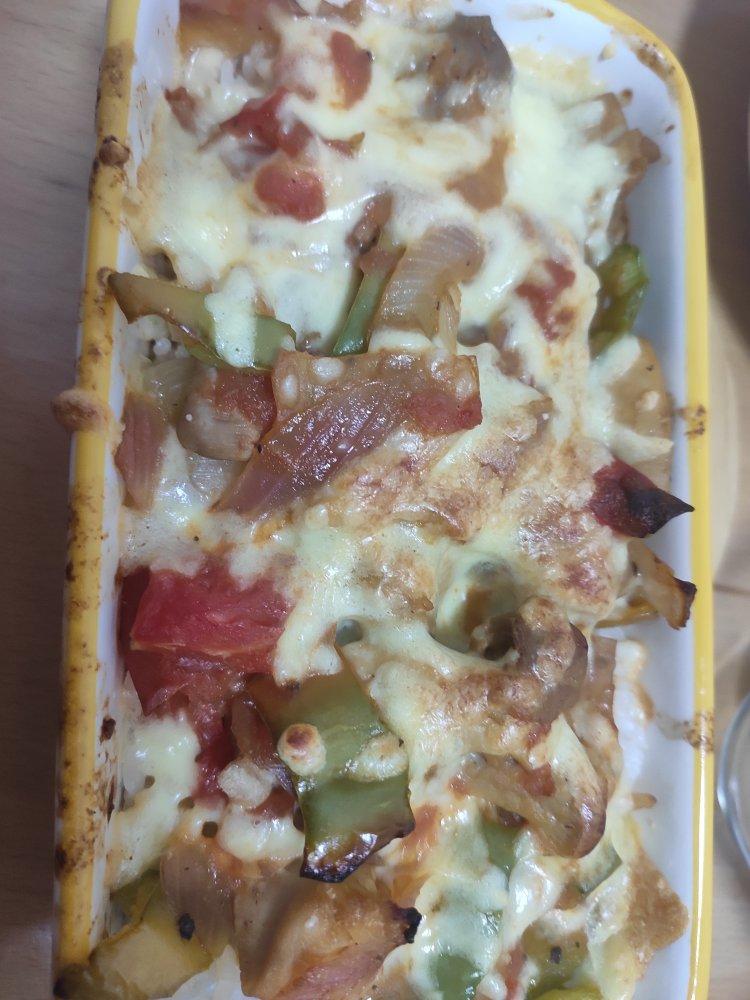 番茄鸡肉浓情焗饭【两人份】