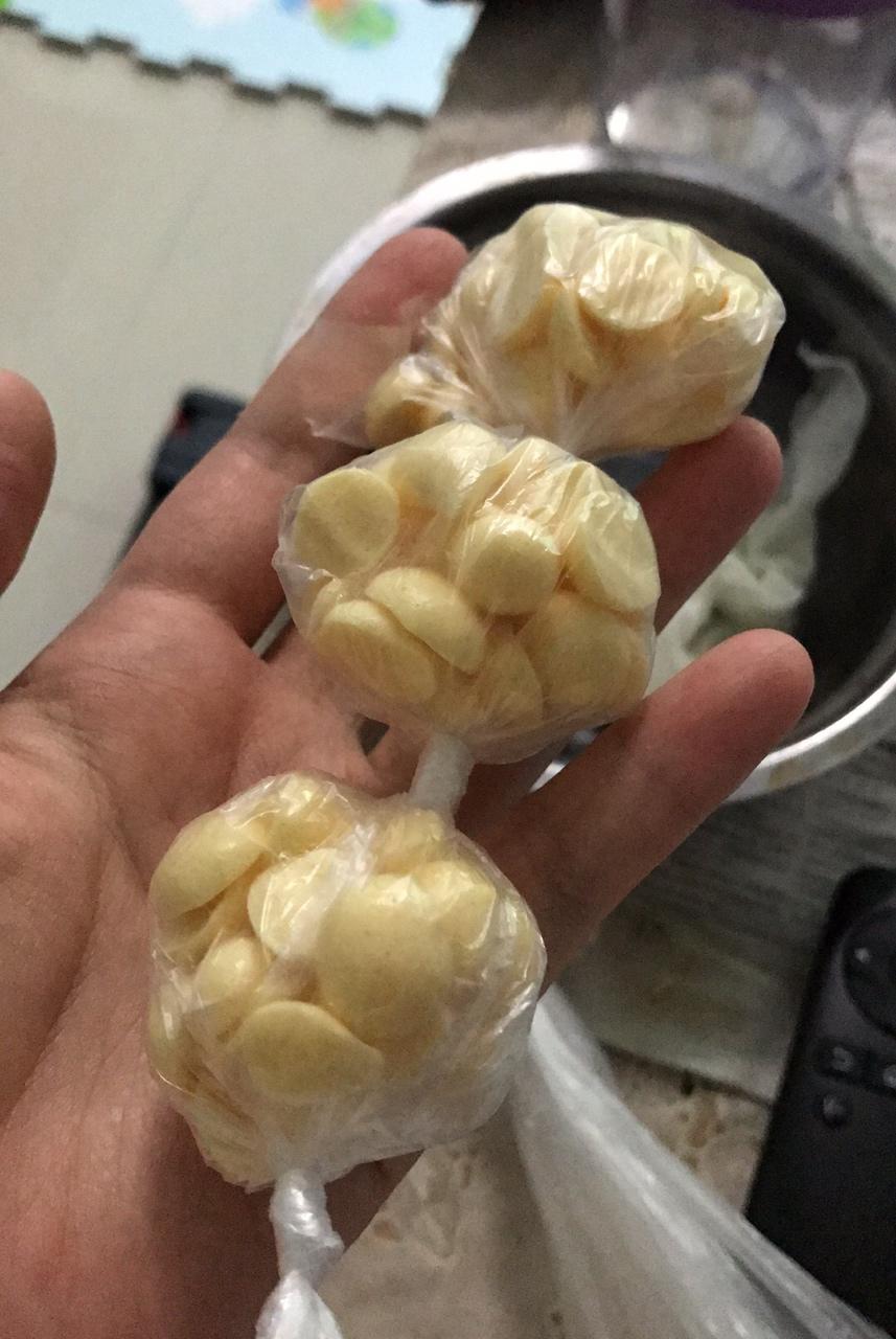 入口即化的无添加蛋黄溶豆