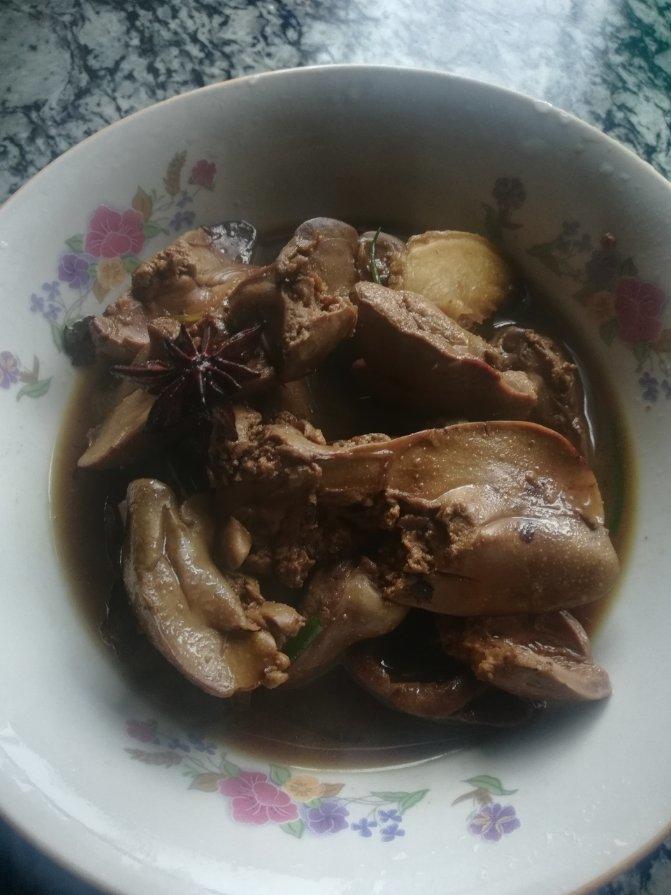 酱鸡肝