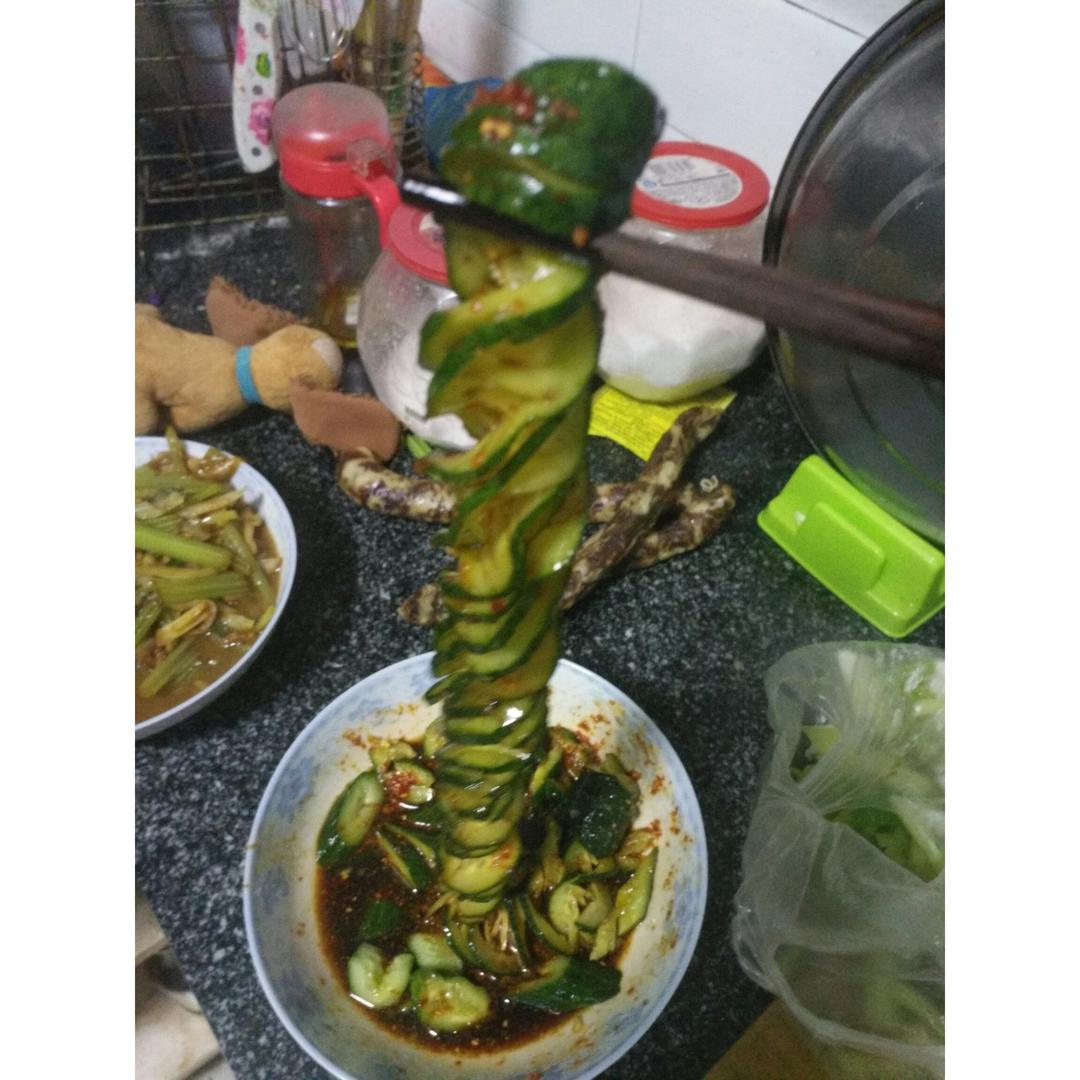 蓑衣黄瓜（蛇皮黄瓜）