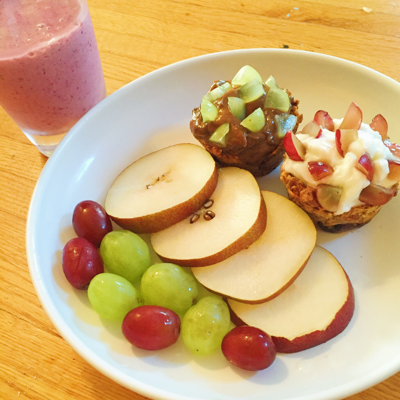 Banana Granola Cups香蕉格兰诺杯