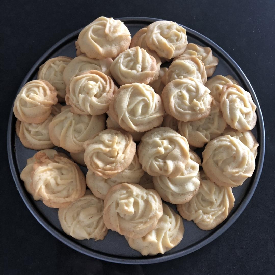 零失败花纹超级立体的黄油曲奇