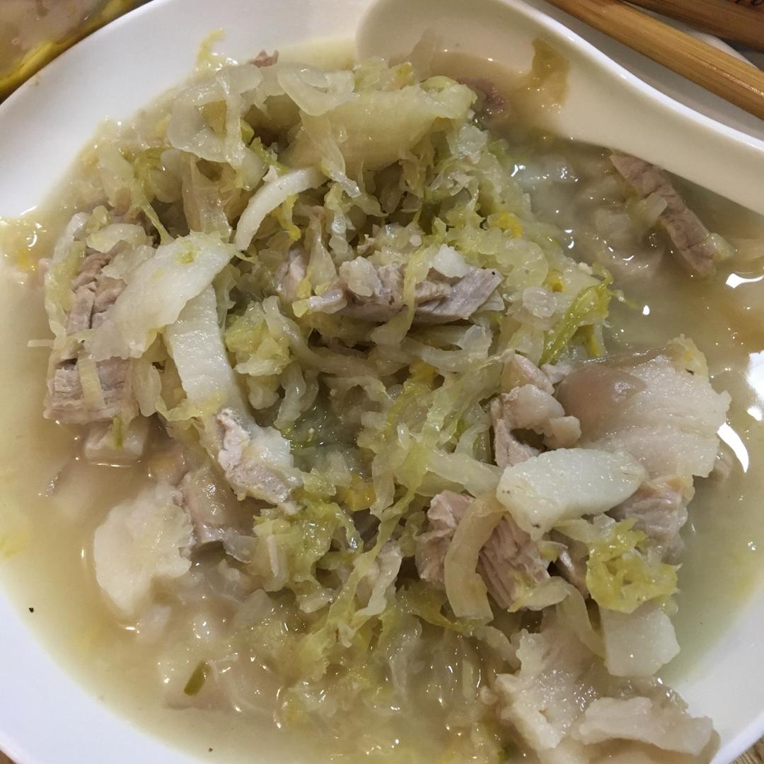酸菜白肉