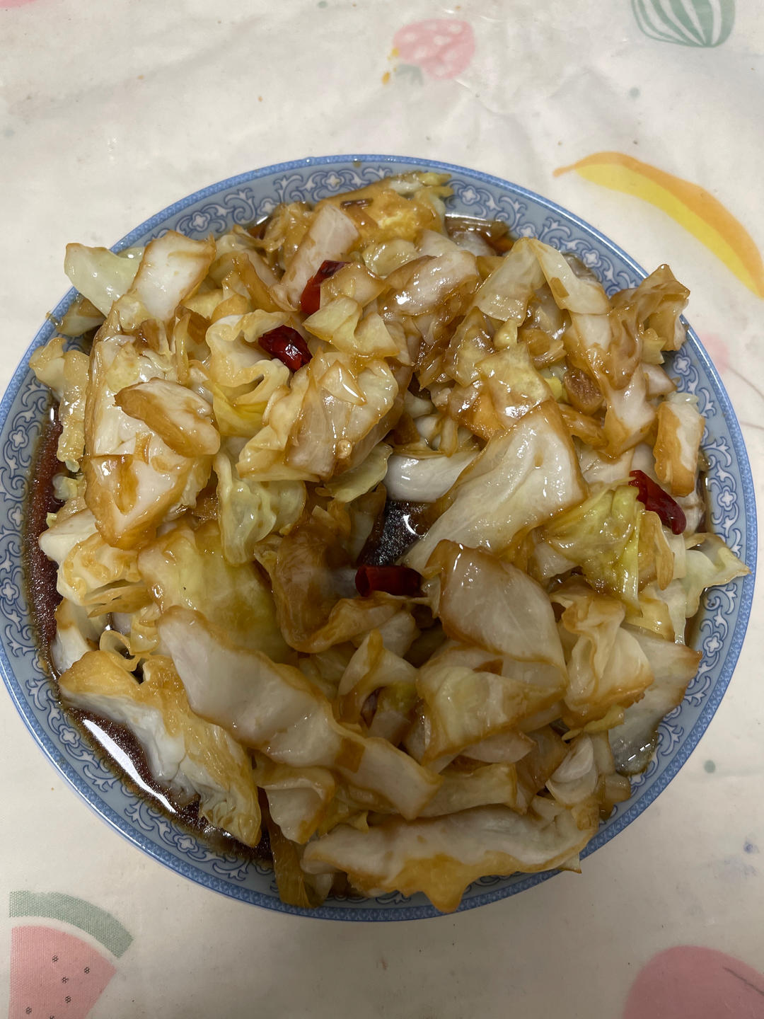 糖醋手撕包菜