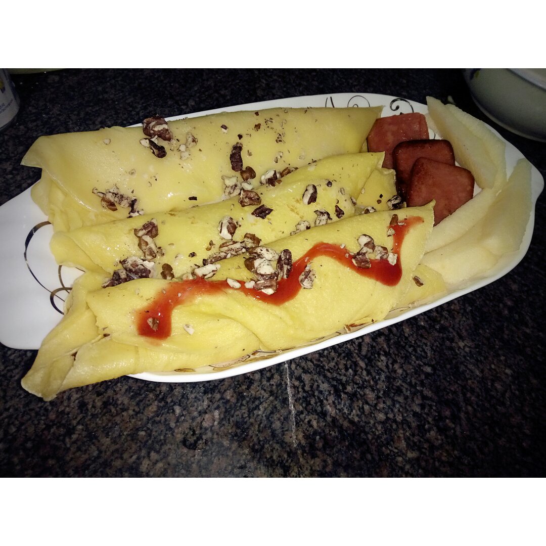 基础早餐可丽饼