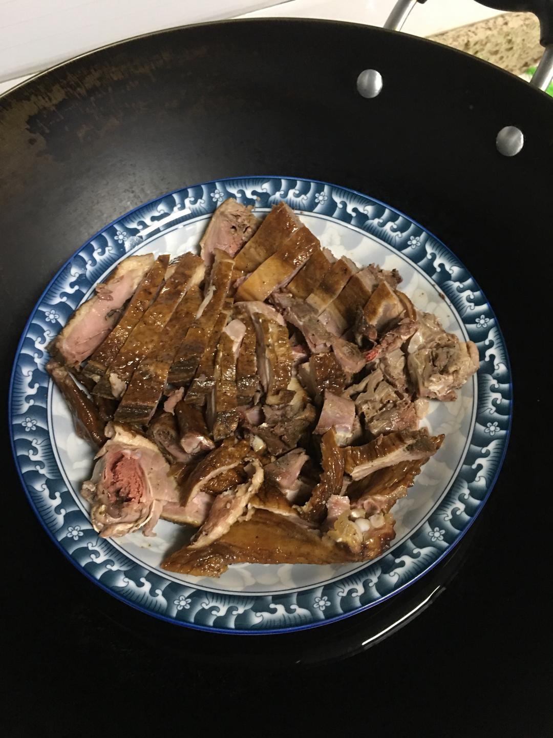 清蒸潮汕熏鸭脯的做法