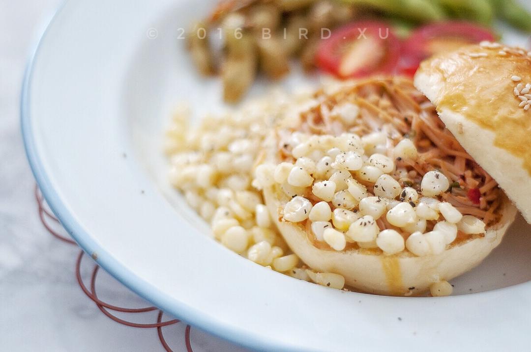 【懒人料理】直烤黄油玉米粒的做法