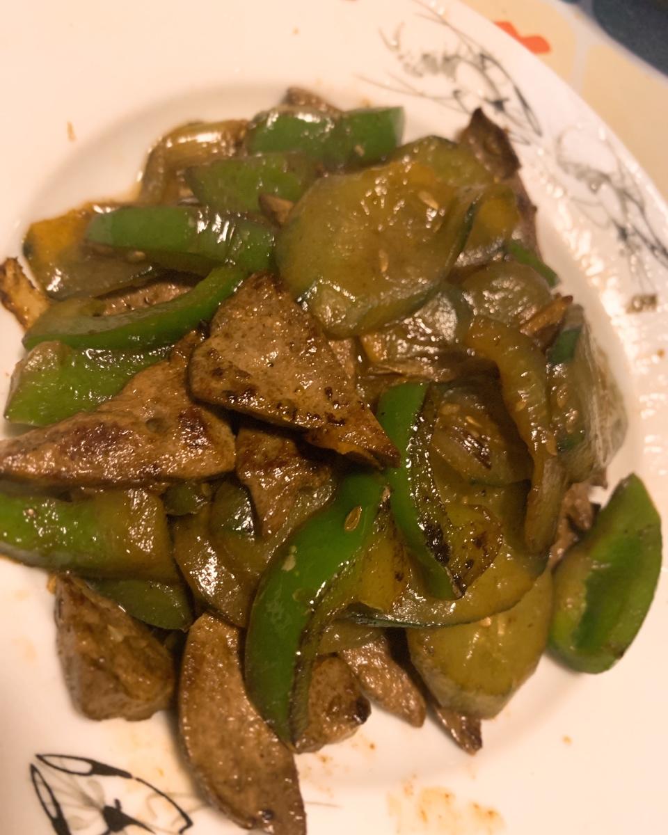 重口味的看过来--爆炒猪肝