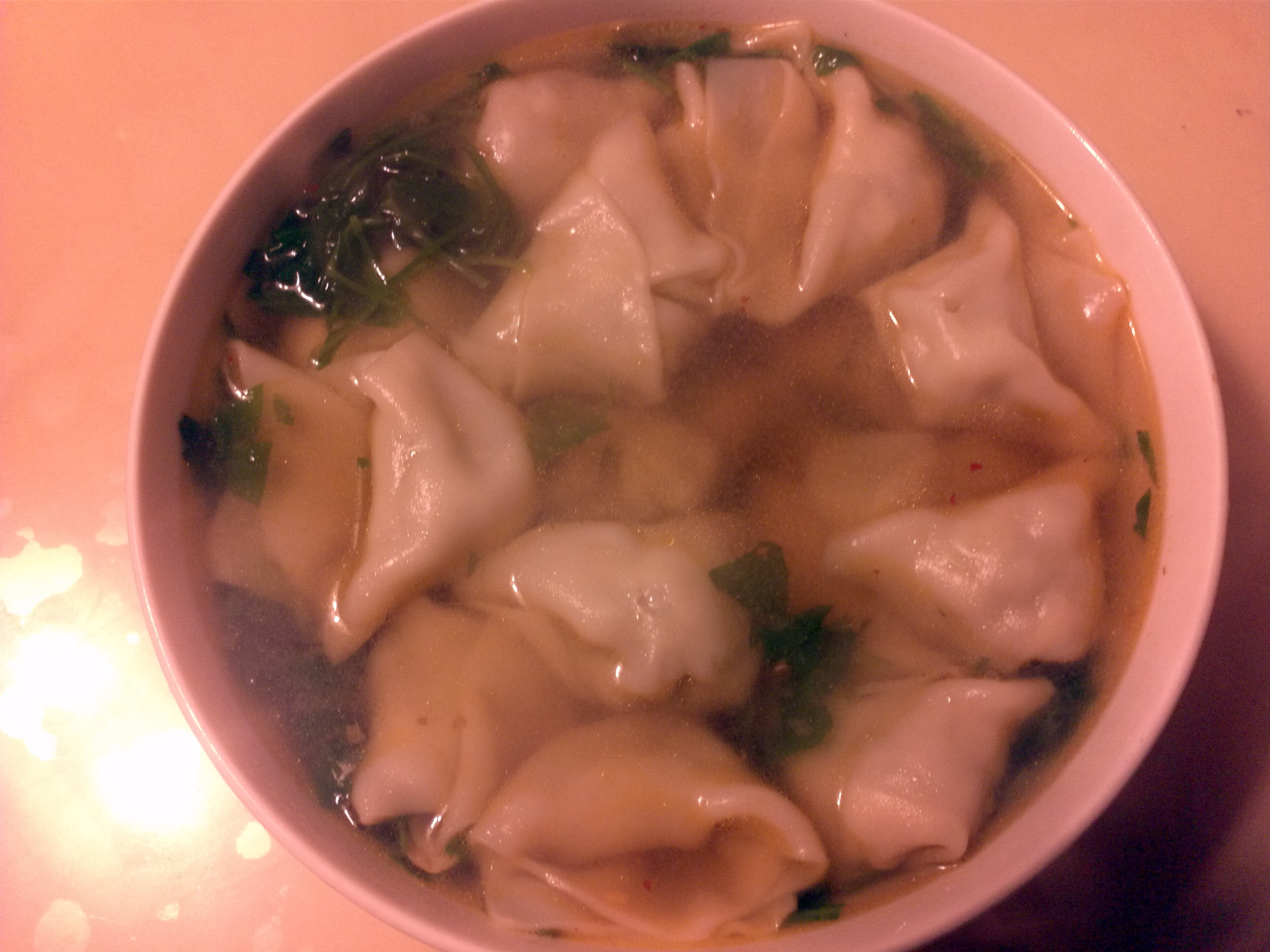 荠菜鲜肉大馄饨