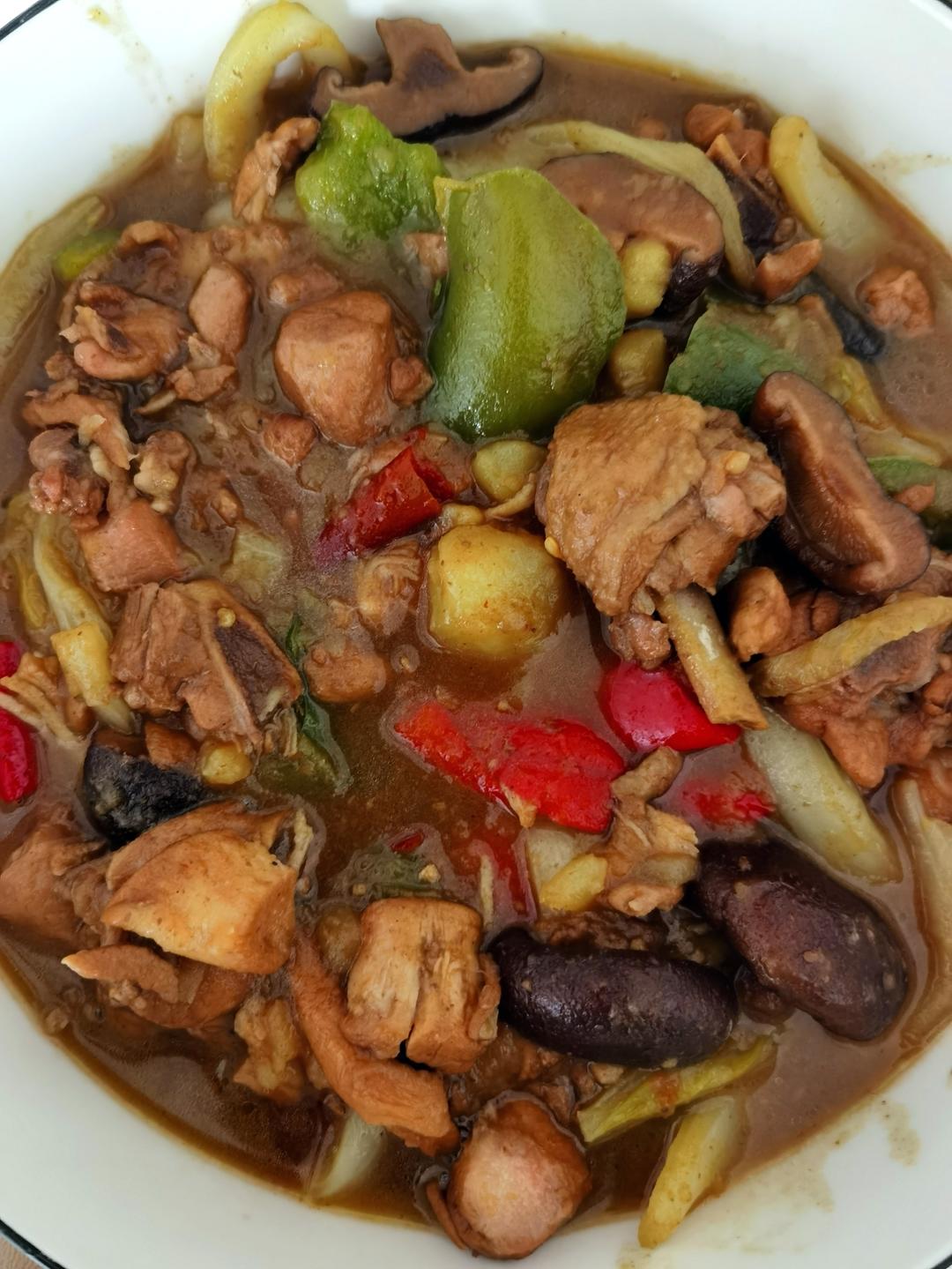 外卖第一名，简单在家做|黄焖鸡米饭