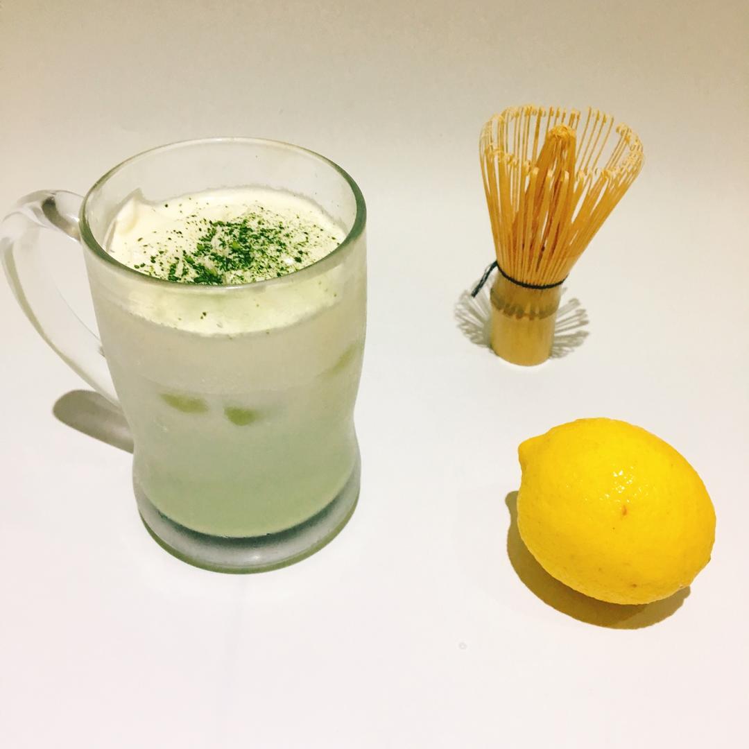 咸奶盖冰抹茶拿铁