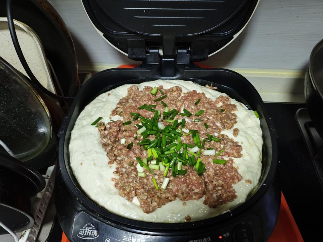 发面鲜肉饼