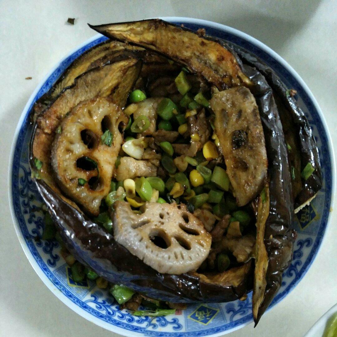 蒜味烤茄