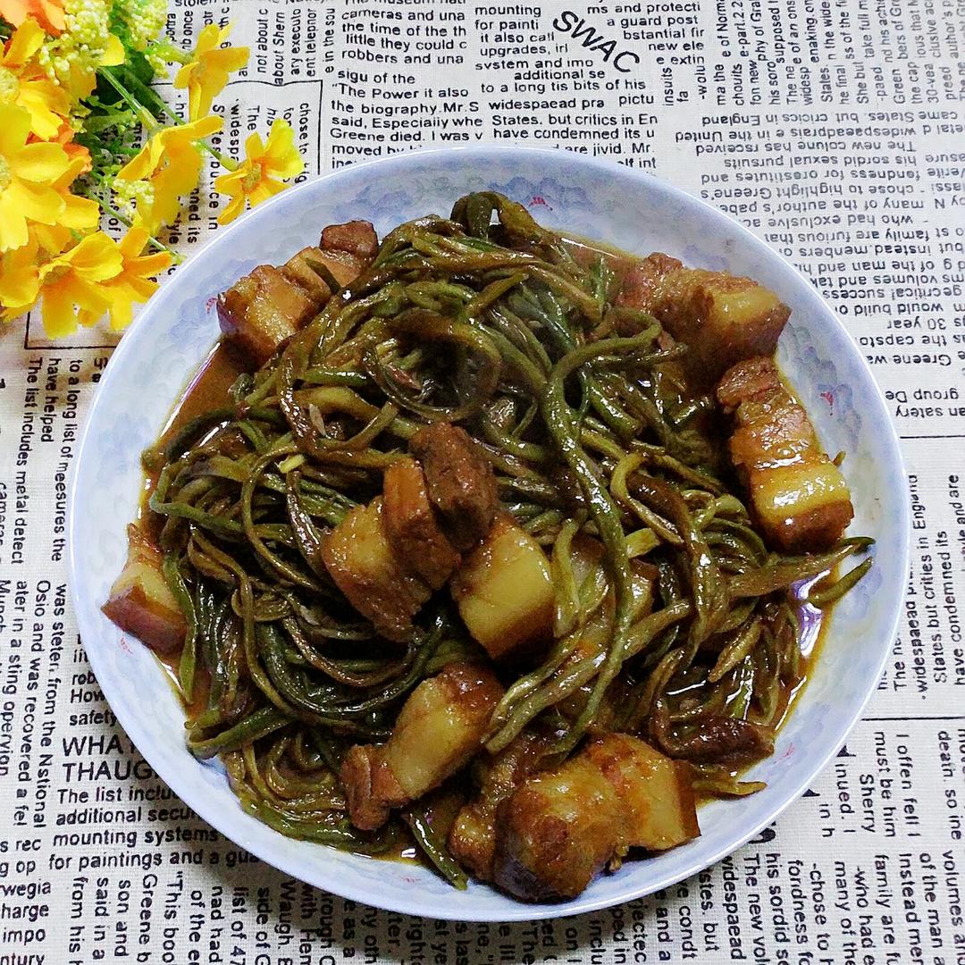 干豆角烧肉