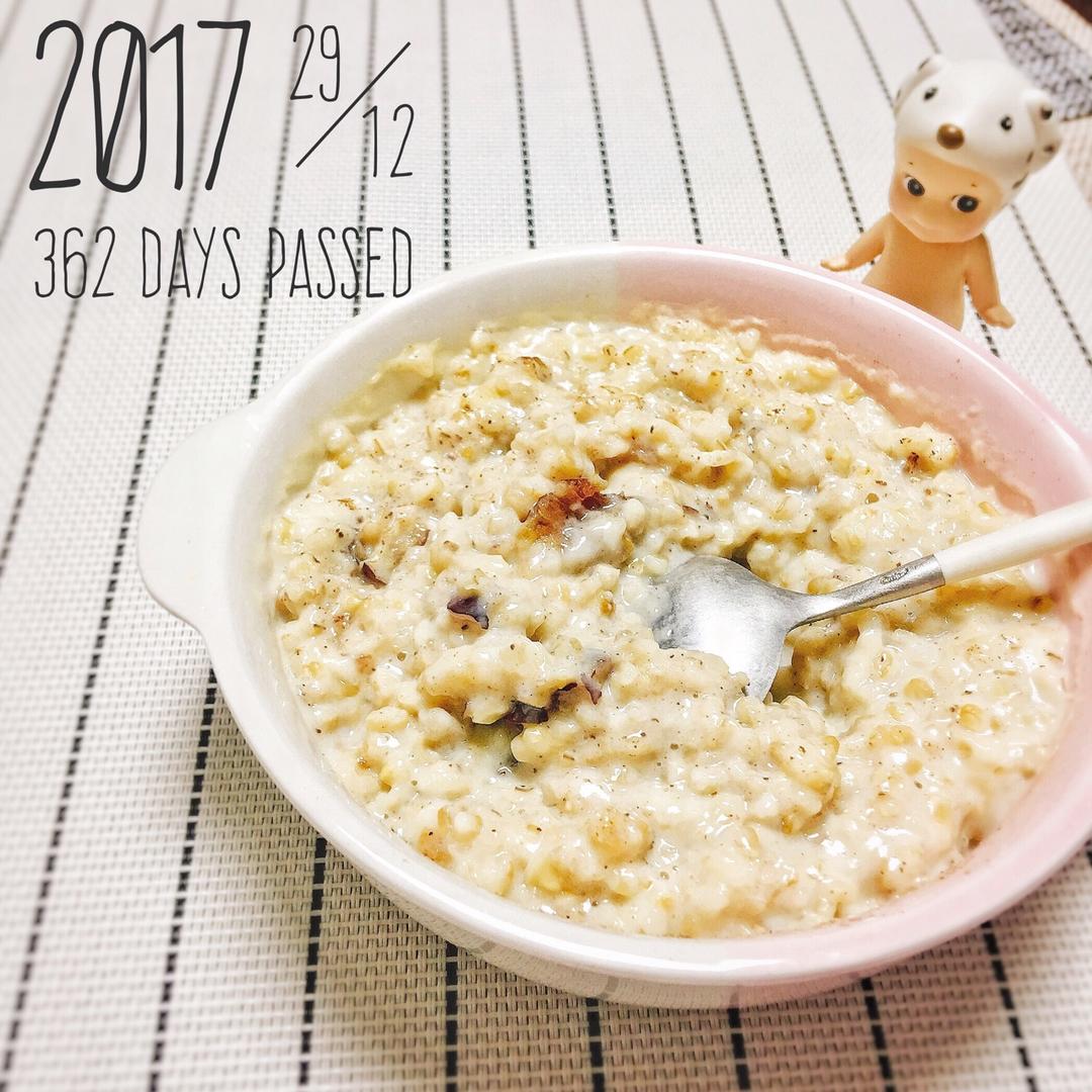 多口味牛奶钢切早餐燕麦粥丨健康·三餐