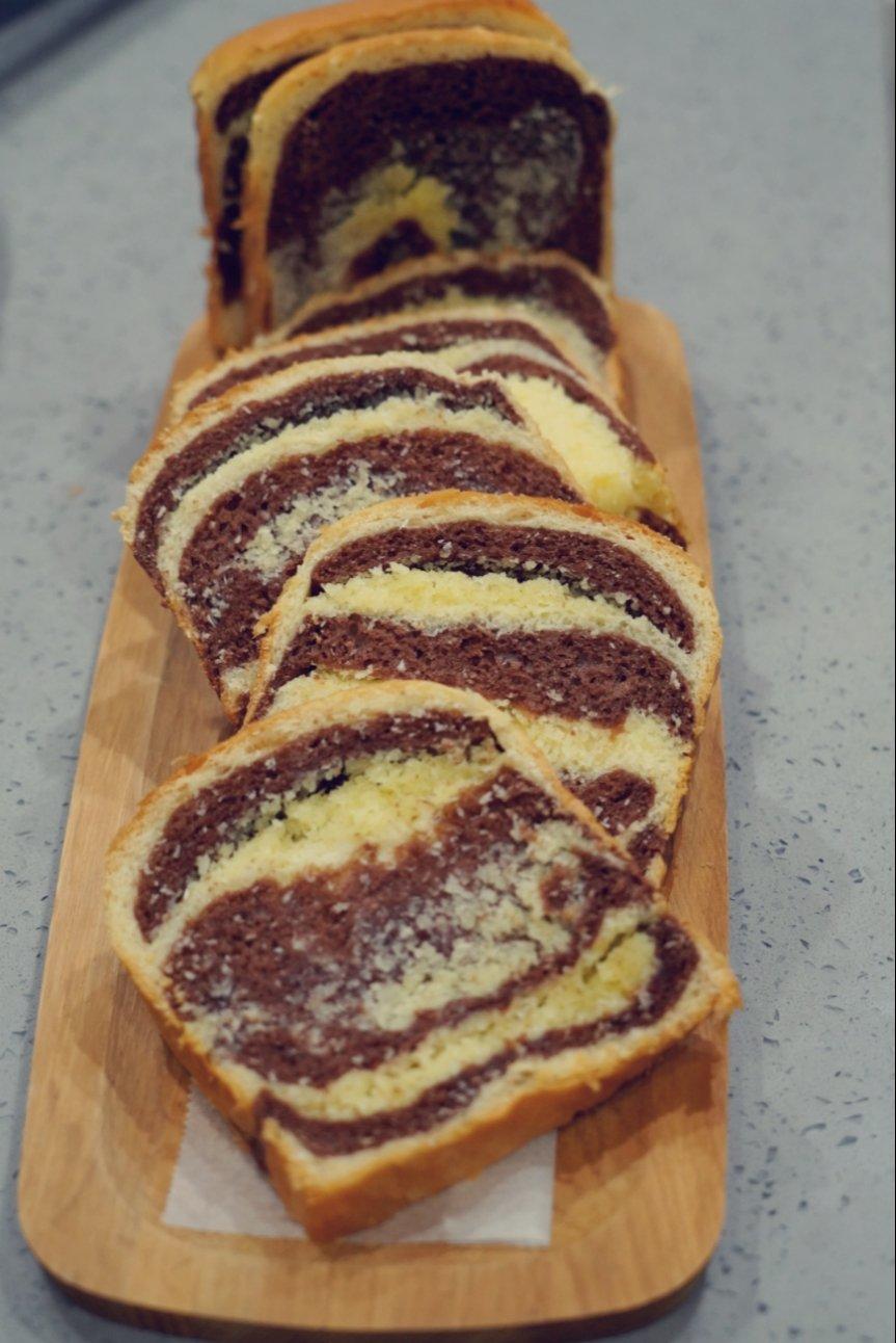 奶油巧克力吐司