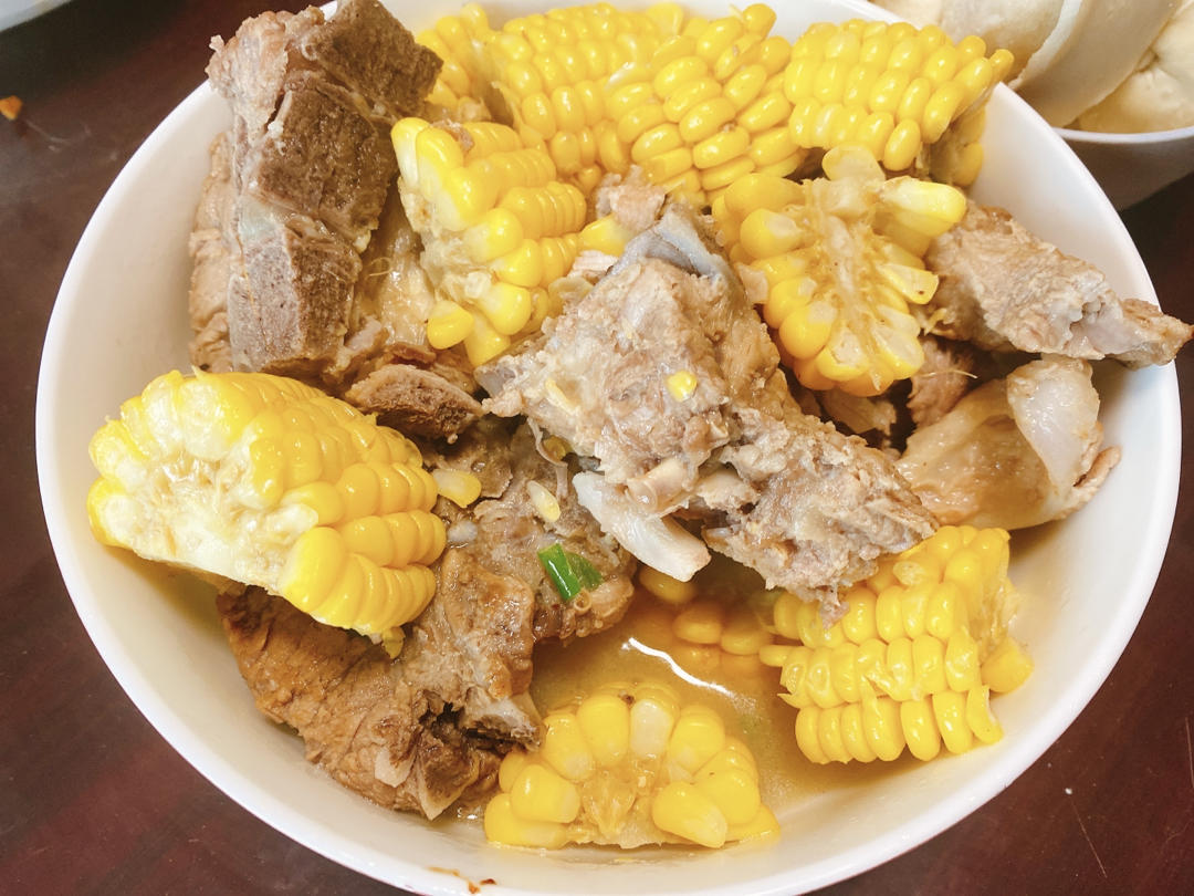 好喝到哭的玉米排骨汤