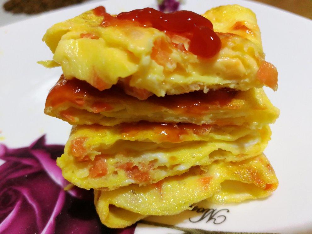 绝了！牛奶+鸡蛋一口就爆浆，这样的芝士厚蛋烧，5分钟就做好