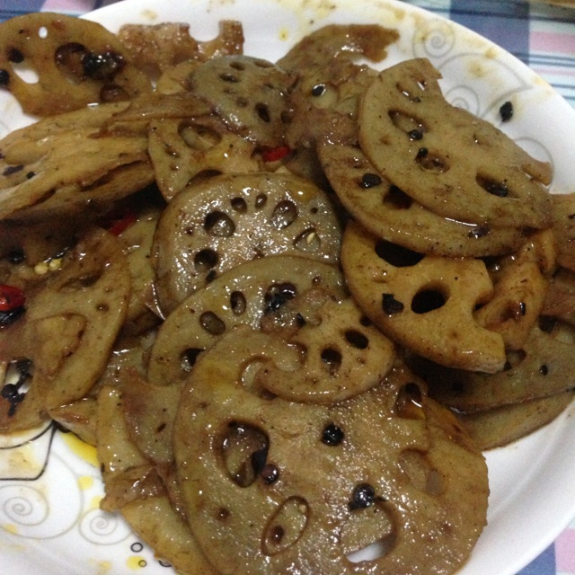 老干妈孜然莲藕