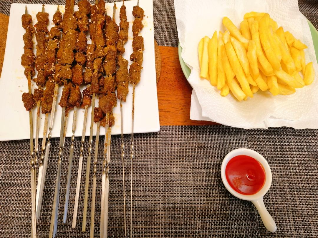 巨好吃的羊肉烤串（烤箱版）