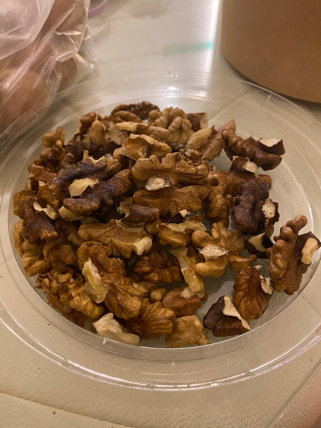 全麦坚果蔓越莓欧包~隔夜发酵