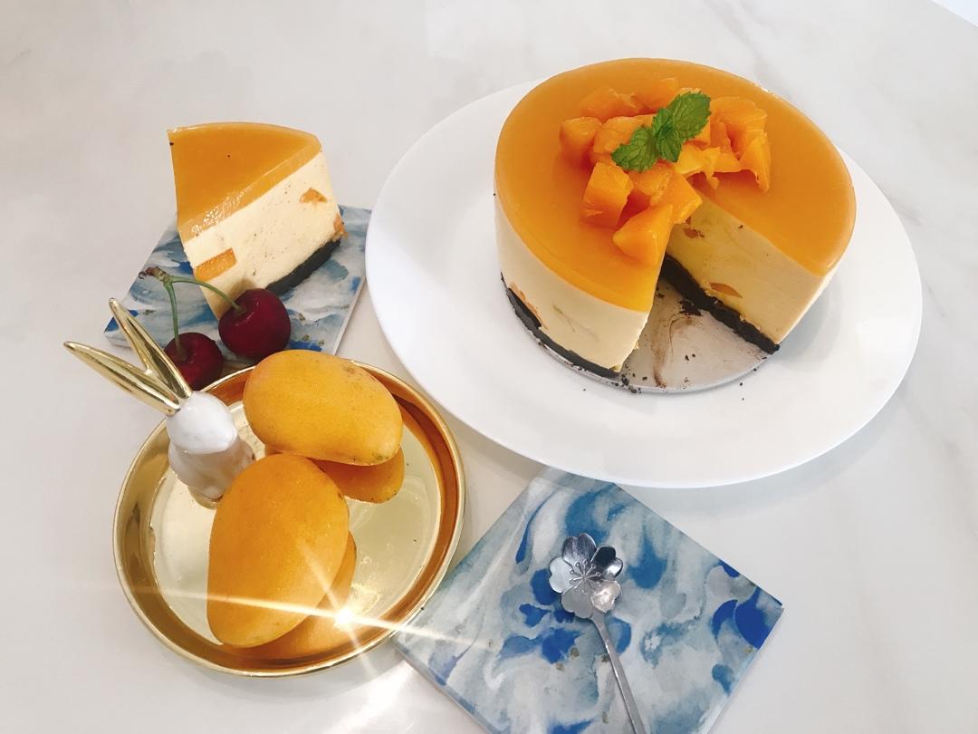 【视频】芒果慕斯（6寸） | 含镜面果胶配方